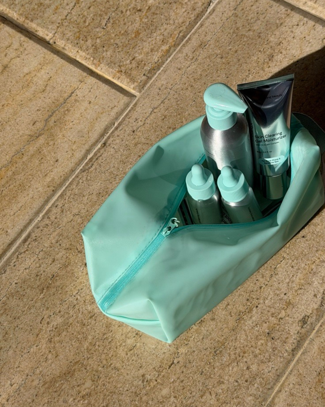 Blue Beauty Bag