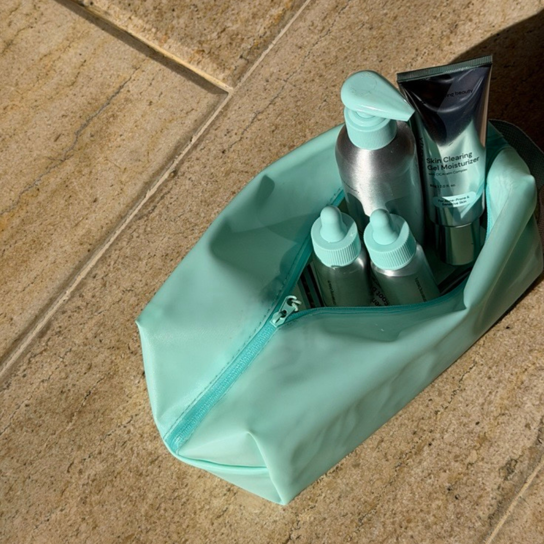 Blue Beauty Bag