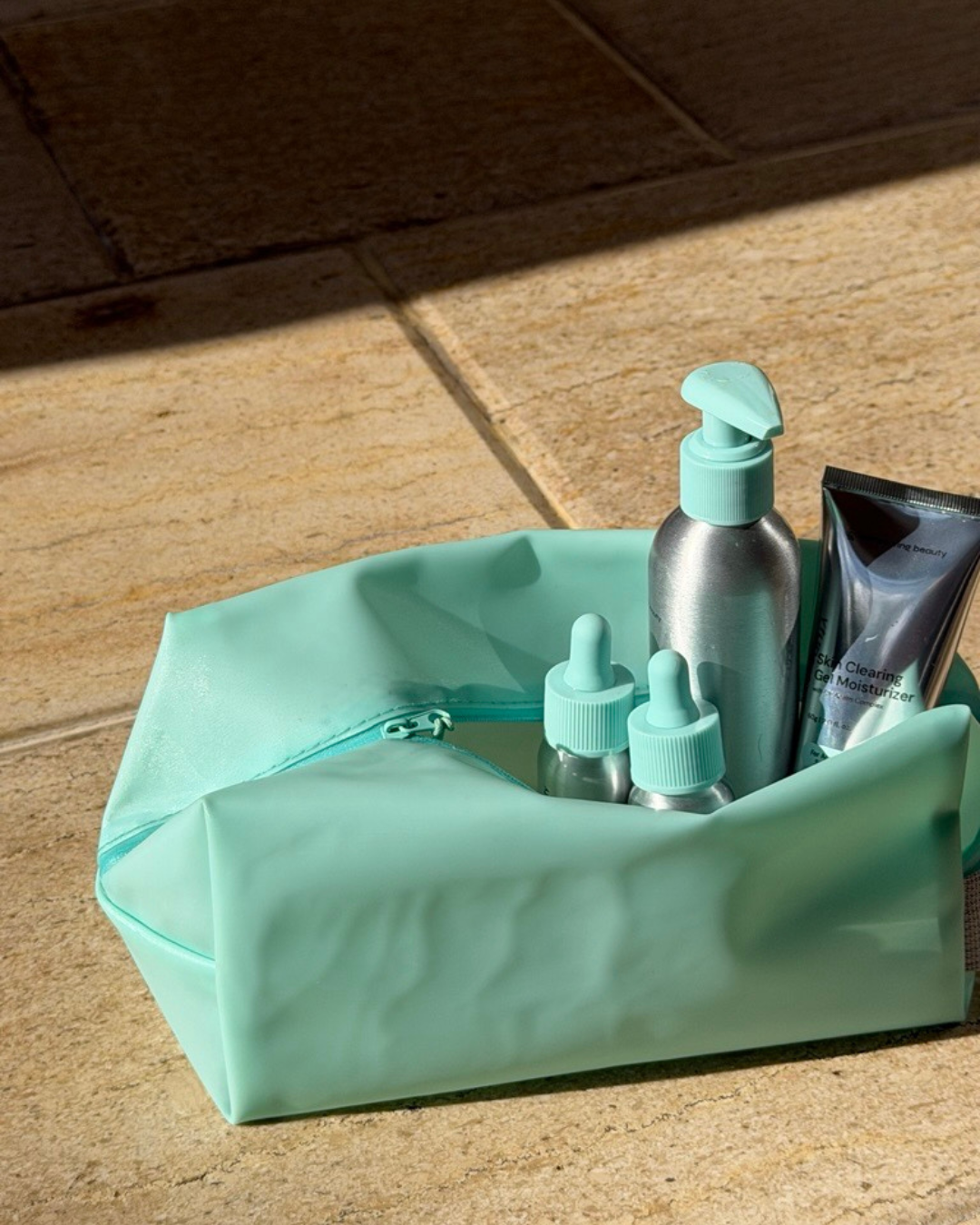 Blue Beauty Bag