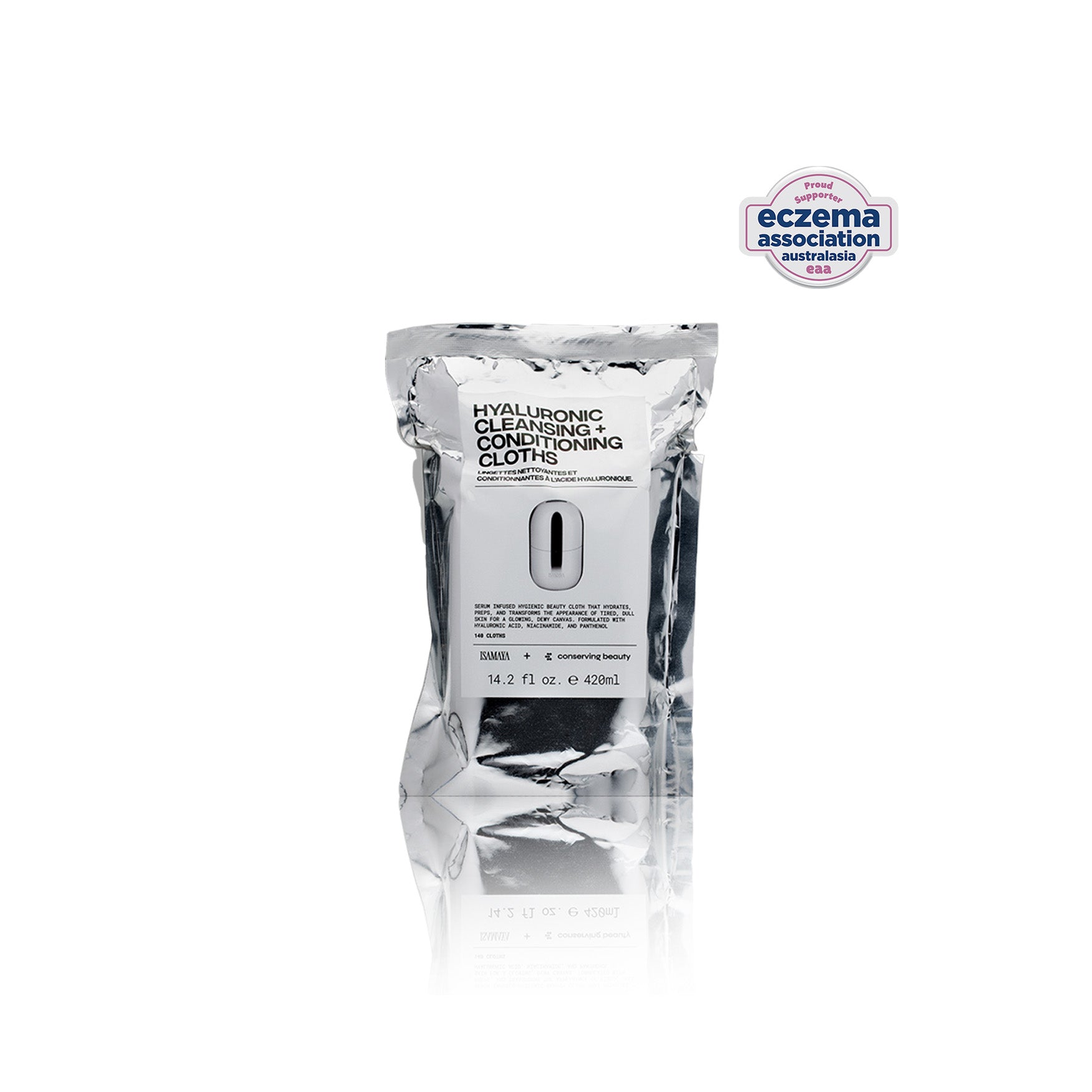 Hyaluronic Cleansing & Conditioning Cloths Refill Pouch