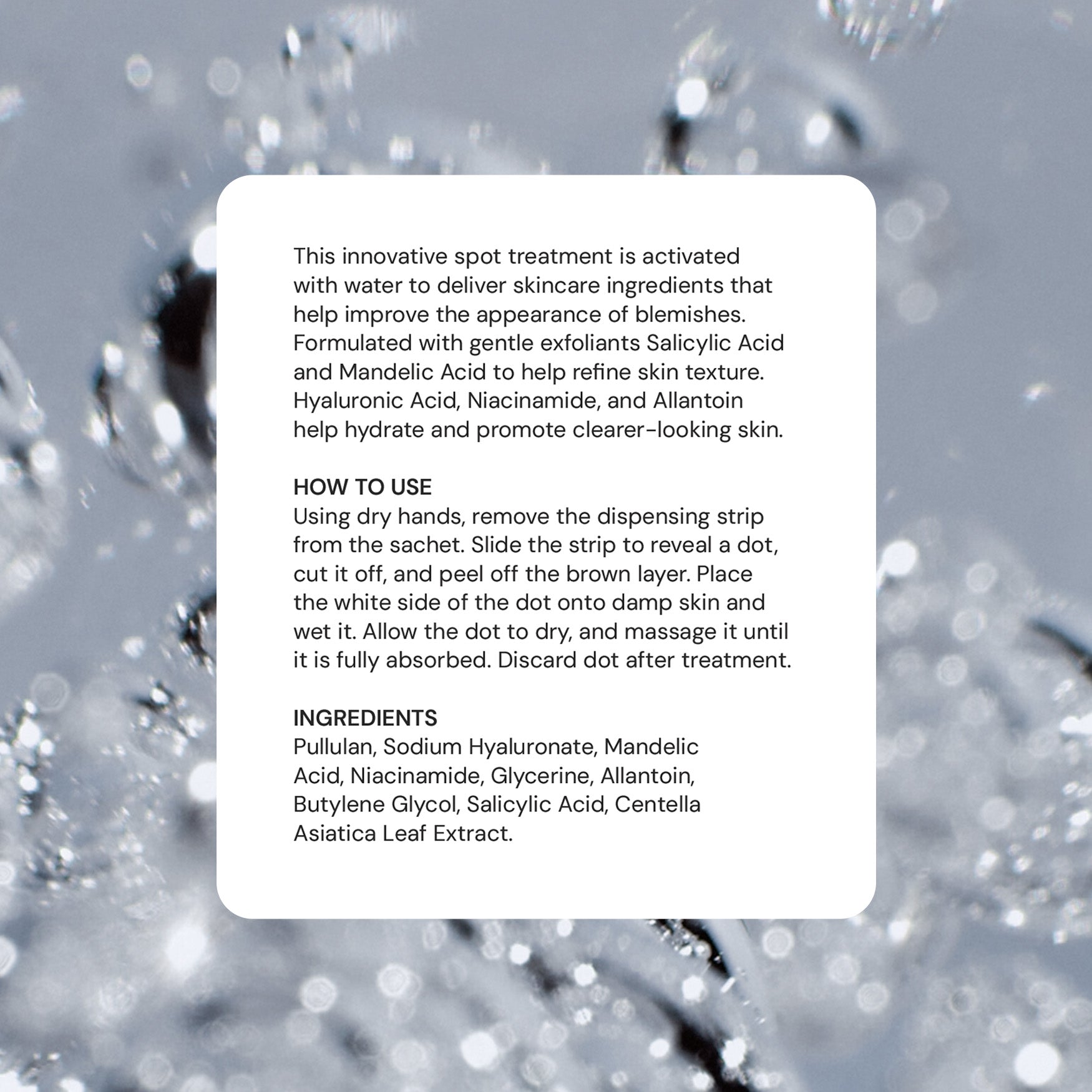 Blemish-Fighting Spot Dots