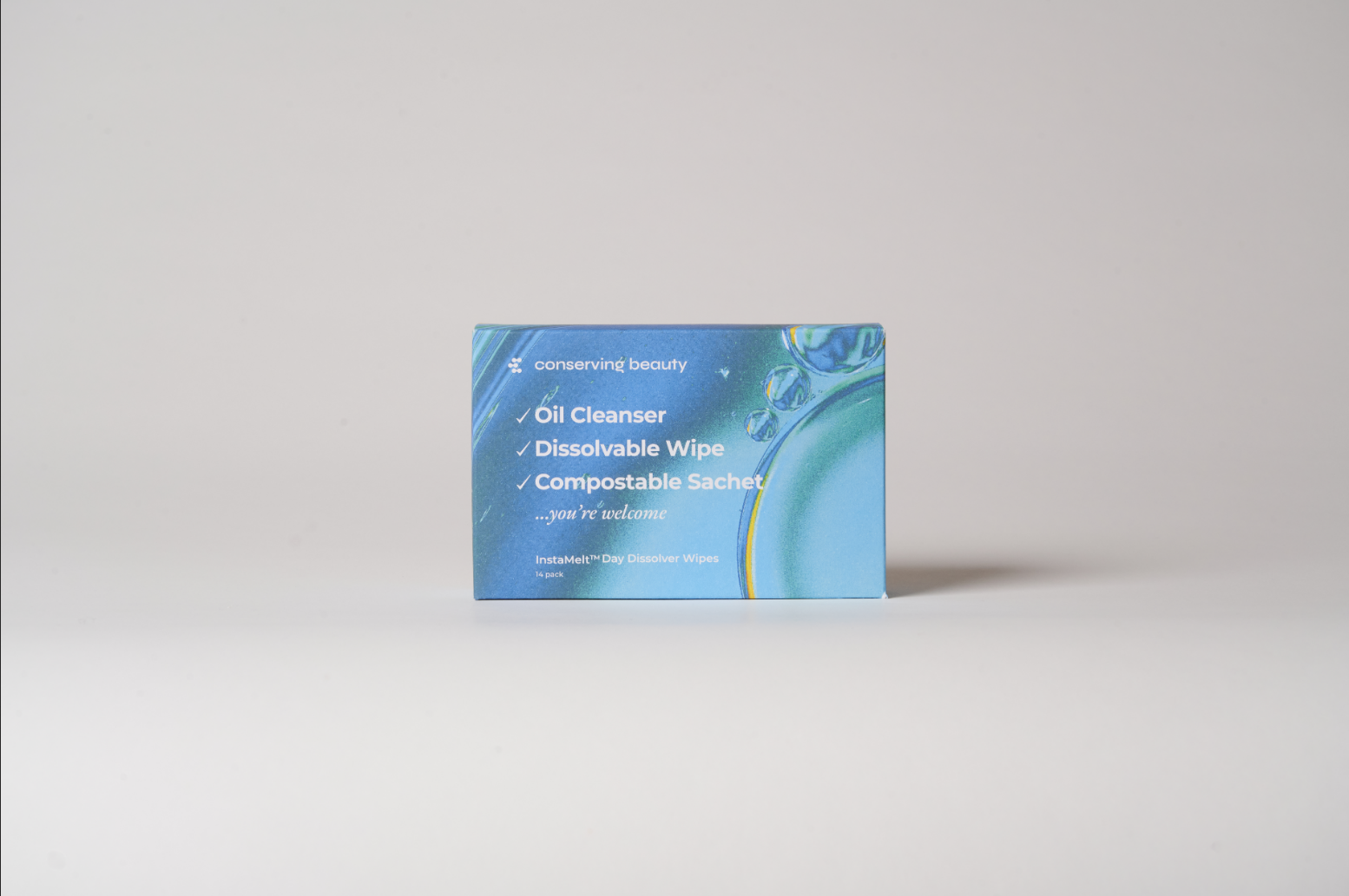 InstaMelt Day Dissolver Wipes - 14 sachets