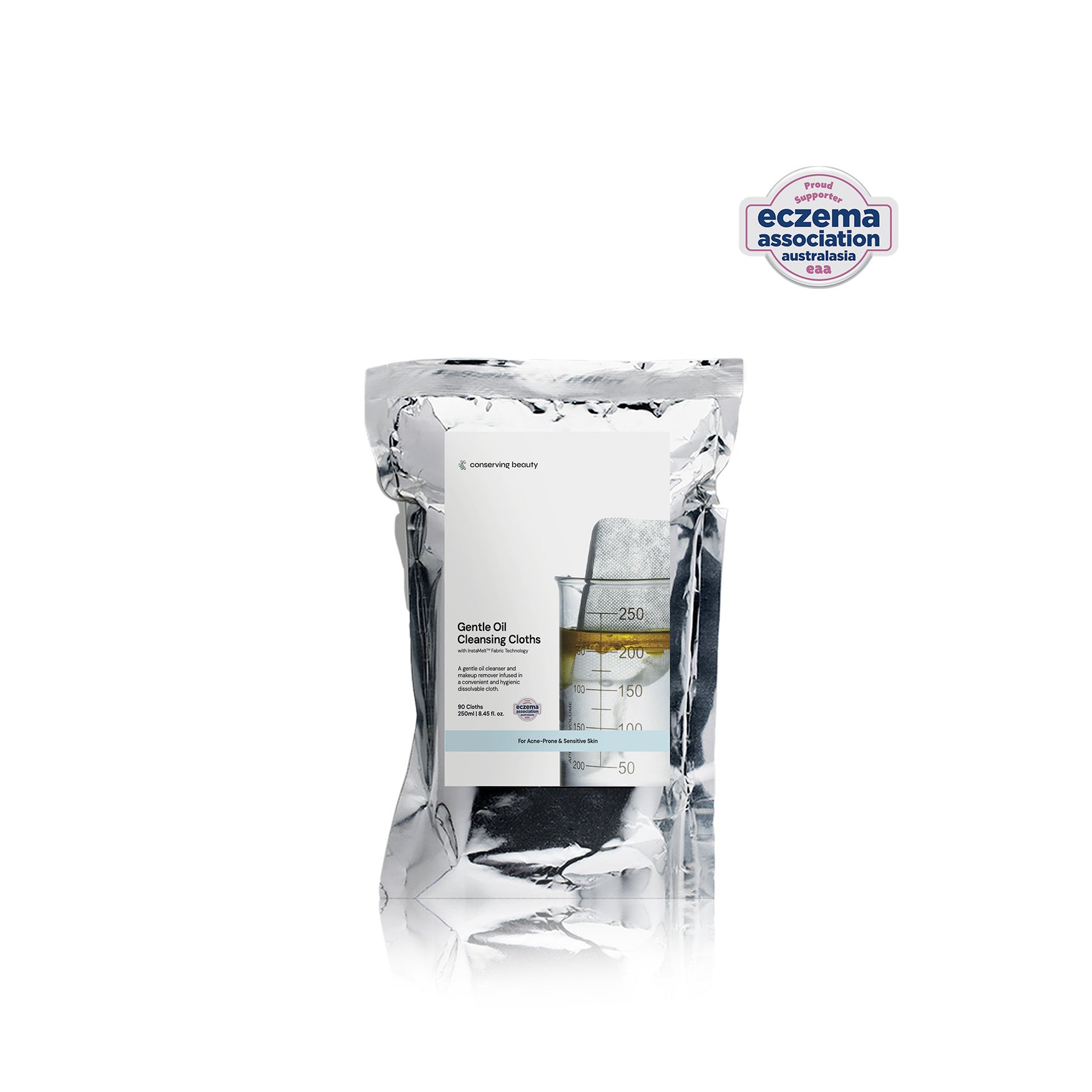 Gentle Oil Cleansing Cloths: Resealable Pouch