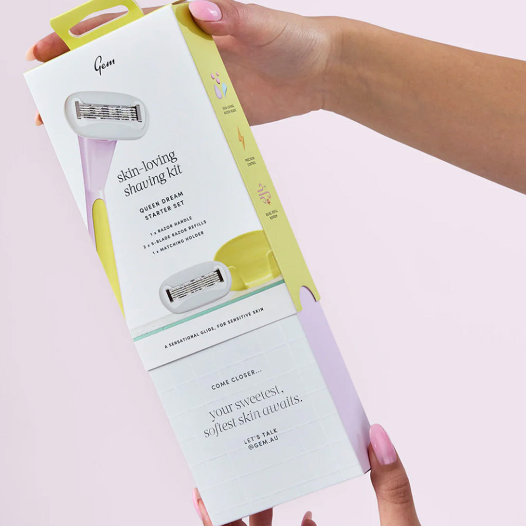 Gem's Skin-Loving Shaving Kit