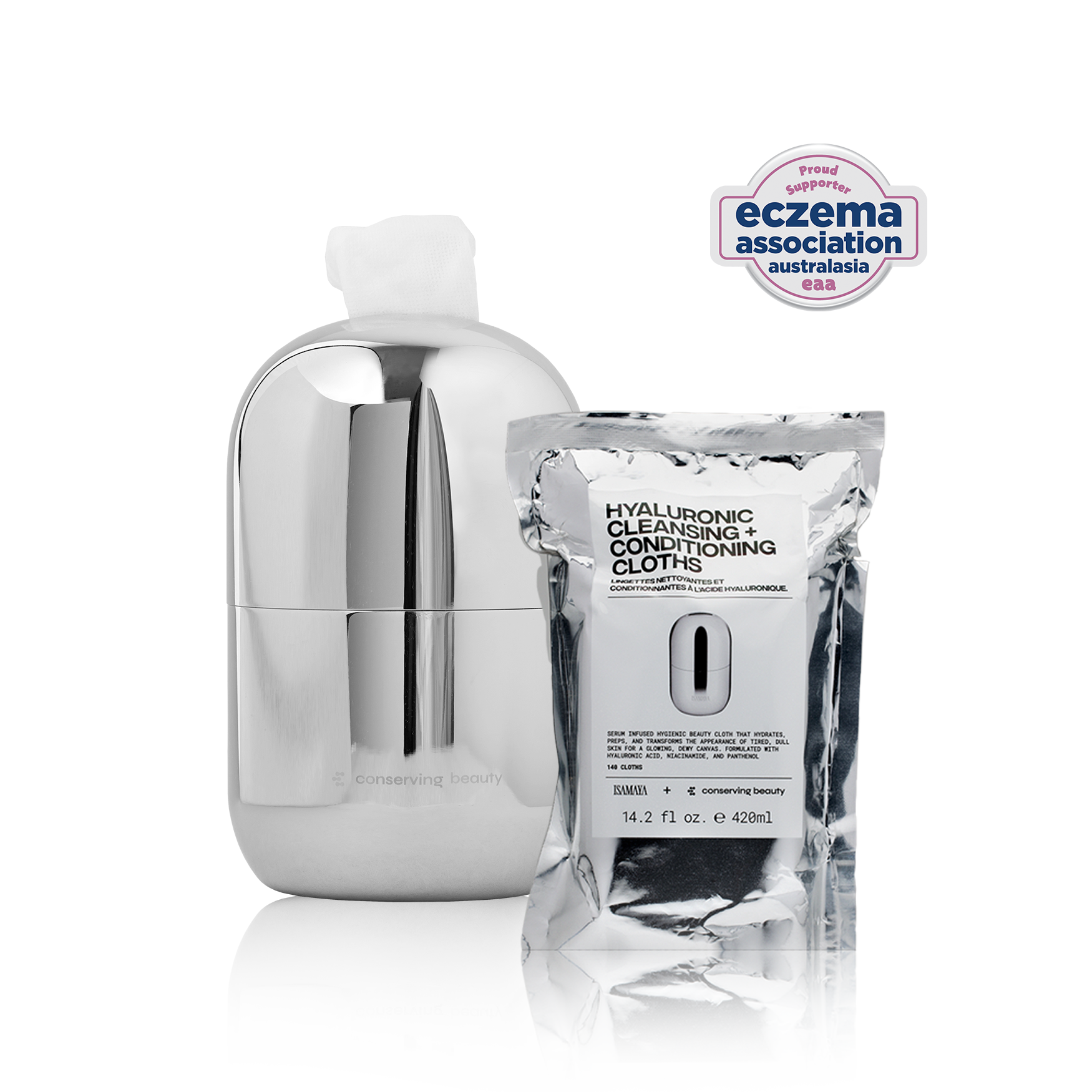 Hyaluronic Cleansing & Conditioning Cloths Artistry Set